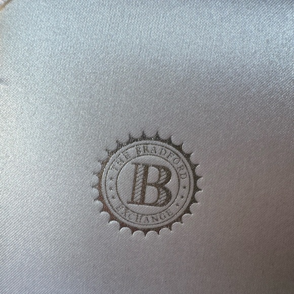 Necklace & Earrings  Gorgeous Sterling Silver CZ Bradford Gift Exchange - Picture 5 of 6